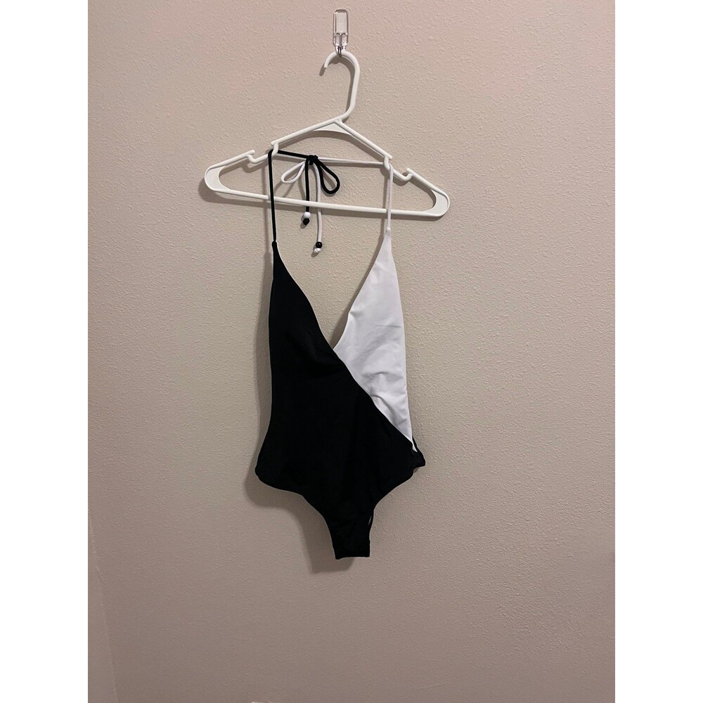 Victoria's Secret Black and White One Piece Swimsuit